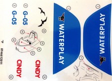 Big Waterplay Aufklebersatz