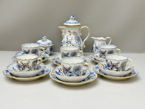 Meissen mokkaservice dekor - meissen, mokkaservice,
