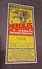 1985 plakat CIRCUS HERKULES