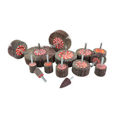 Fächerschleifer Schleifstifte 15-80mm Schleifmop K80 6mm Schaft für Holz Metall