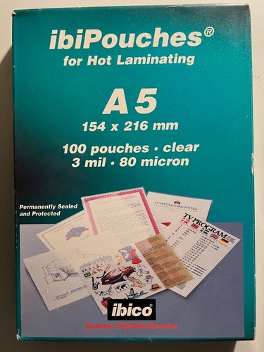 Ibico laminier taschen - a5,