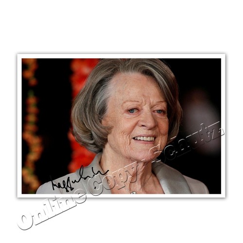 Maggie smith autogramm - maggie,