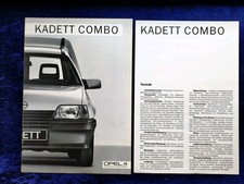 Opel Kadett E Combo Prospekt