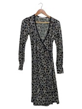 Maille Demoiselle Damen Strickkleid Wickelkleid Gr. UNI Mehrfarbig Modern