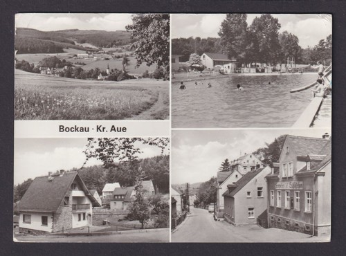 Ansichtskarte bockau sachsen - ansichtskarte,