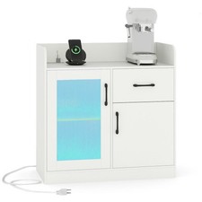 LED Buffet Sideboard with