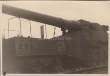 Foto, Eisenbahngeschütz