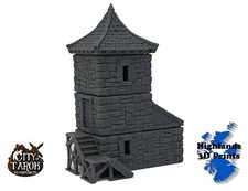 Mittelalter Wachtturm v2
