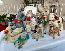 Seltene Steiff Konvolut 50er 60er Jahre 21 Tiere Steiff Animals 50s - 60s 