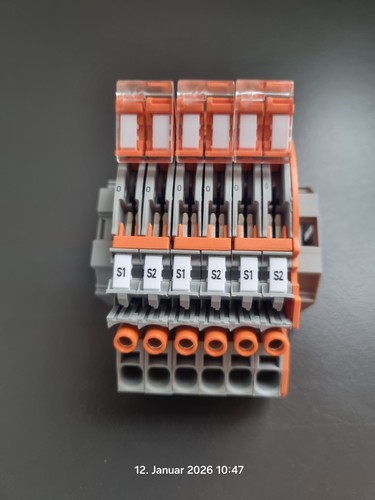 Wago klemmblock für wandler - für,