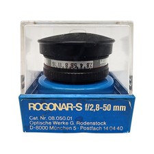 Rodenstock Rogonar-s 50mm 1:2,8 Vergröẞerungsobjektiv 