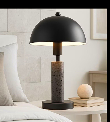 Tischlampe modern schwarz - , matt