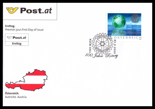 österreich fdc 2005 wien 100 - Österreich,