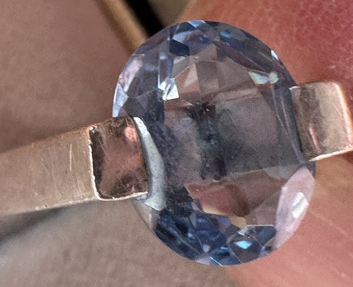 Ring mit blautopas - ring,