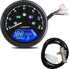Motorrad Tachometer digital
