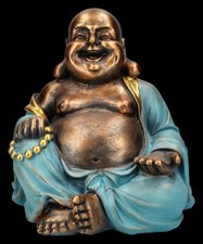 Happy Buddha Figur - Mint
