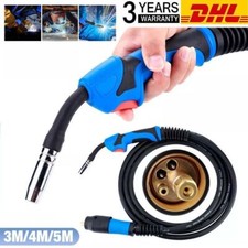 MIG MAG Schutzgas Schlauchpaket Schweißbrenner Brenner MB15 Eurozentral 3-5M.