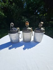 Konvolut: 3x Feldflasche Schweizer Armee (2x Sigg, 1 x BAG) von 1941-1966