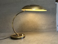 Vintage Schreibtisch Lampe Original KAISER Bauhaus Design Messing Leuchte #525