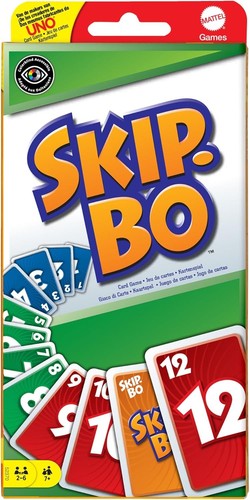 Mattel games skip - mattel, skip-bo