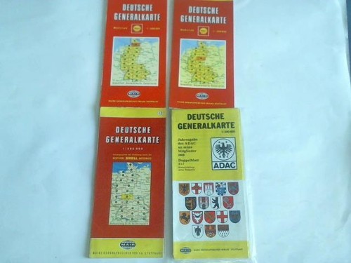 Deutsche generalkarte blatt - generalkarte, 2