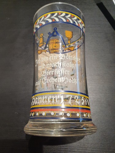 Hannen alt zunftglas - hannen,