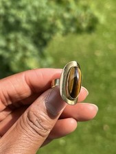 ECHT GOLD Ring mit Tigerauge