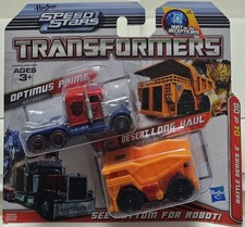 Hasbro 2010 - Transformers: Battle Series - Optimus Prime / Desert Long Haul/K25
