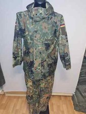 Bundeswehr Original Nässeschutz Jacke Hose Regenanzug Goretex Gore-Tex Flecktarn