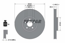 TEXTAR 92289805 Brake Disc for