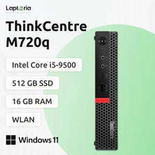 Lenovo ThinkCentre M720q TINY Core i5-9500 16GB 512GB SSD WLAN +Antenne W11 TOP!