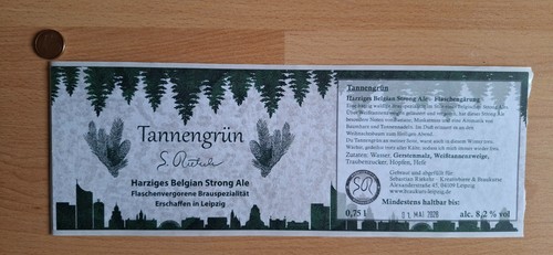 Biertikett brauerei kokille - brauerei,
