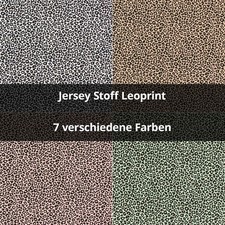 Jersey Stoff Leoprint