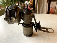 Fahrrad-Lampe (alt) - Karbit - Höckel - Germany - 1900/1910 - Metall - Halterung