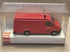 (C-382) Busch 43789 H0 1:87 Ford Transit Feuerwehr OVP