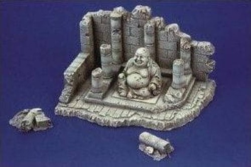 Temple with buddha ruin - temple, 1:35