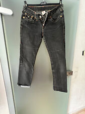 TRUE RELIGION Brand Jeans,BILLY,Damenhose,Größe 29,Schwarz,made in USA,