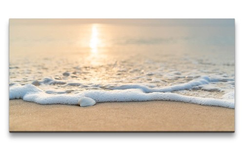 120x60cm leinwandbild strand - 120x60cm,