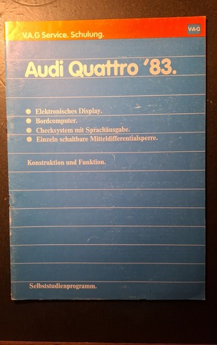 Audi quattro 83 - audi,