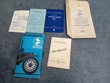 Unterlagen  Simson -Moped SR 1 Ausgabe 1956   Erh. sehr gut