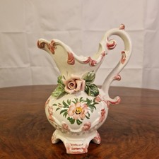 Antike Majolika Vase Geprägte