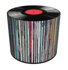 Runde Dekorative Pouf -  VINYL
