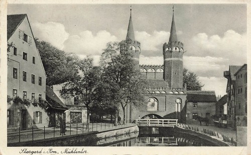 Stargard mühlentor pommern - stargard,