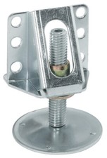 Häfele Sockelhöhenversteller mit Auflagewinkel zum Schrauben Sockelfuß 200 kg