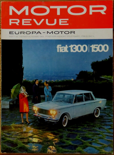 Motor revue heft 62 ford - motor, 3/62