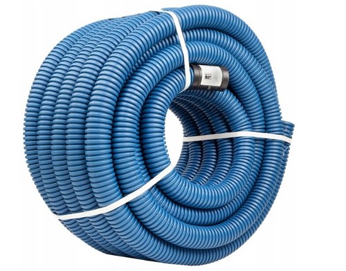 40mm 25m wellrohr - verlegung, im