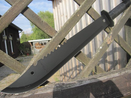 Schwarze edelstahl machete - schwarze,