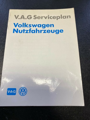 Bus orig serviceheft - vw, t3