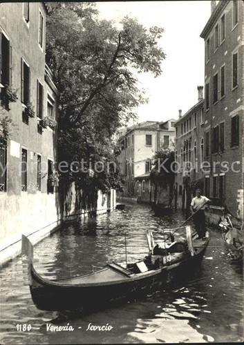 Venezia venedig scorcio gondel - venedig,