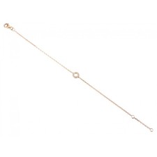 Damenarmband 18 kt Rotgold